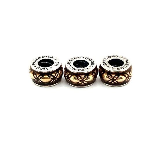 Pandora Yellow Spacer Charm - Picture 5 of 5